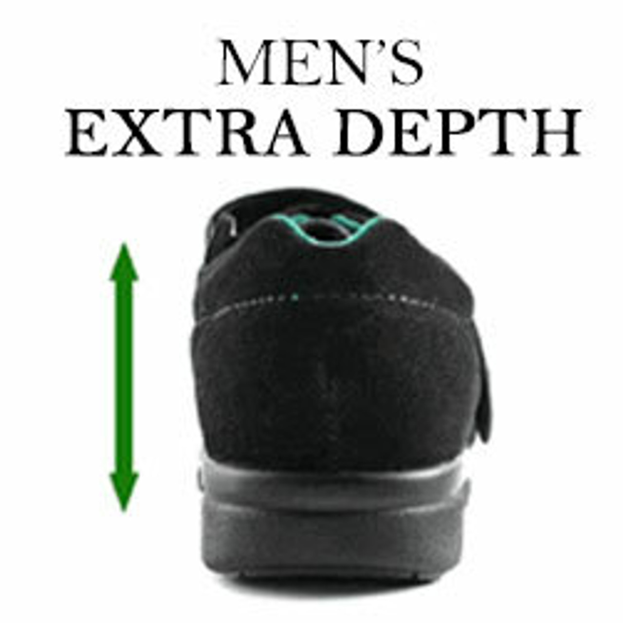 Extra Depth Orthopedic Shoes for Men