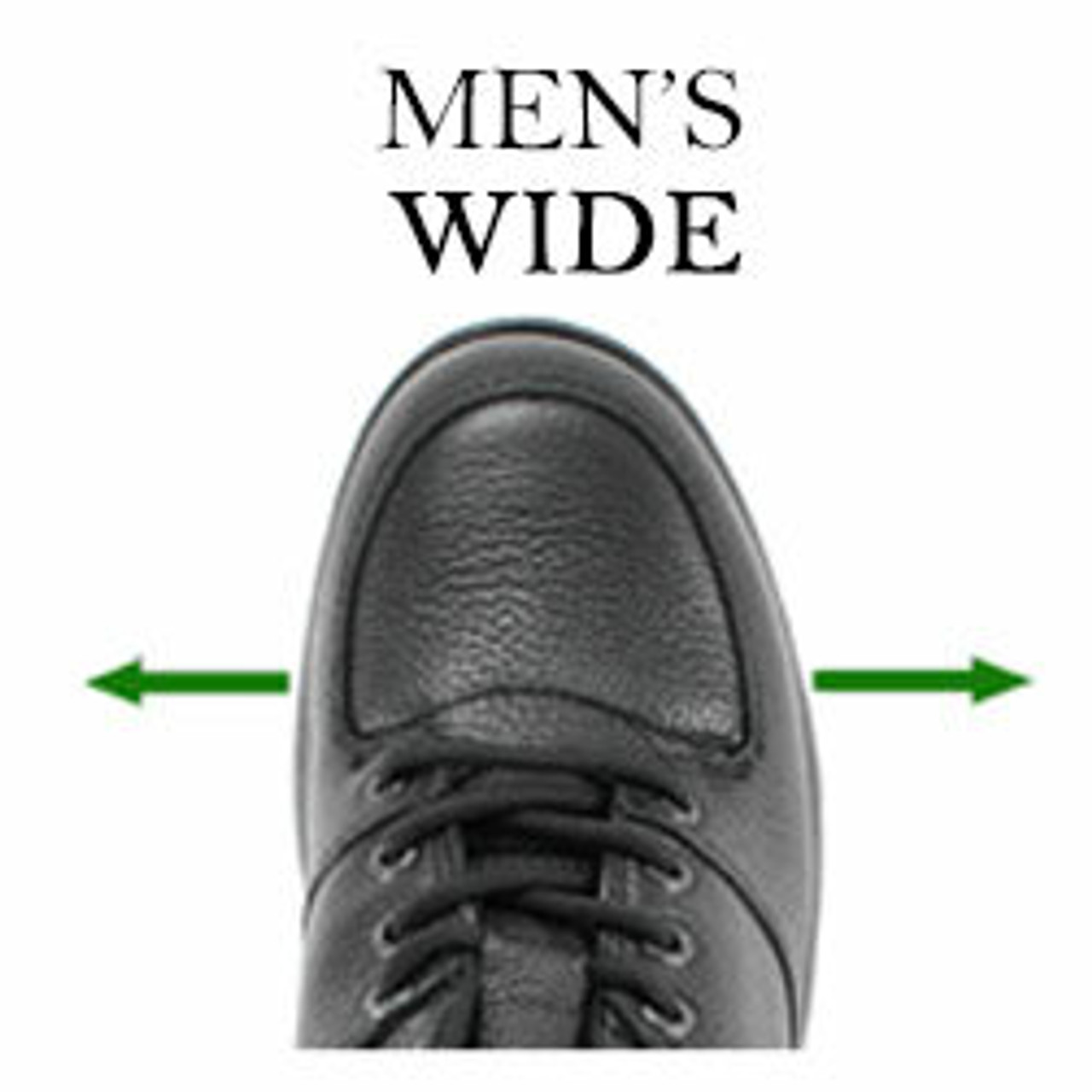 Wide & Extra-Wide Shoes for Men