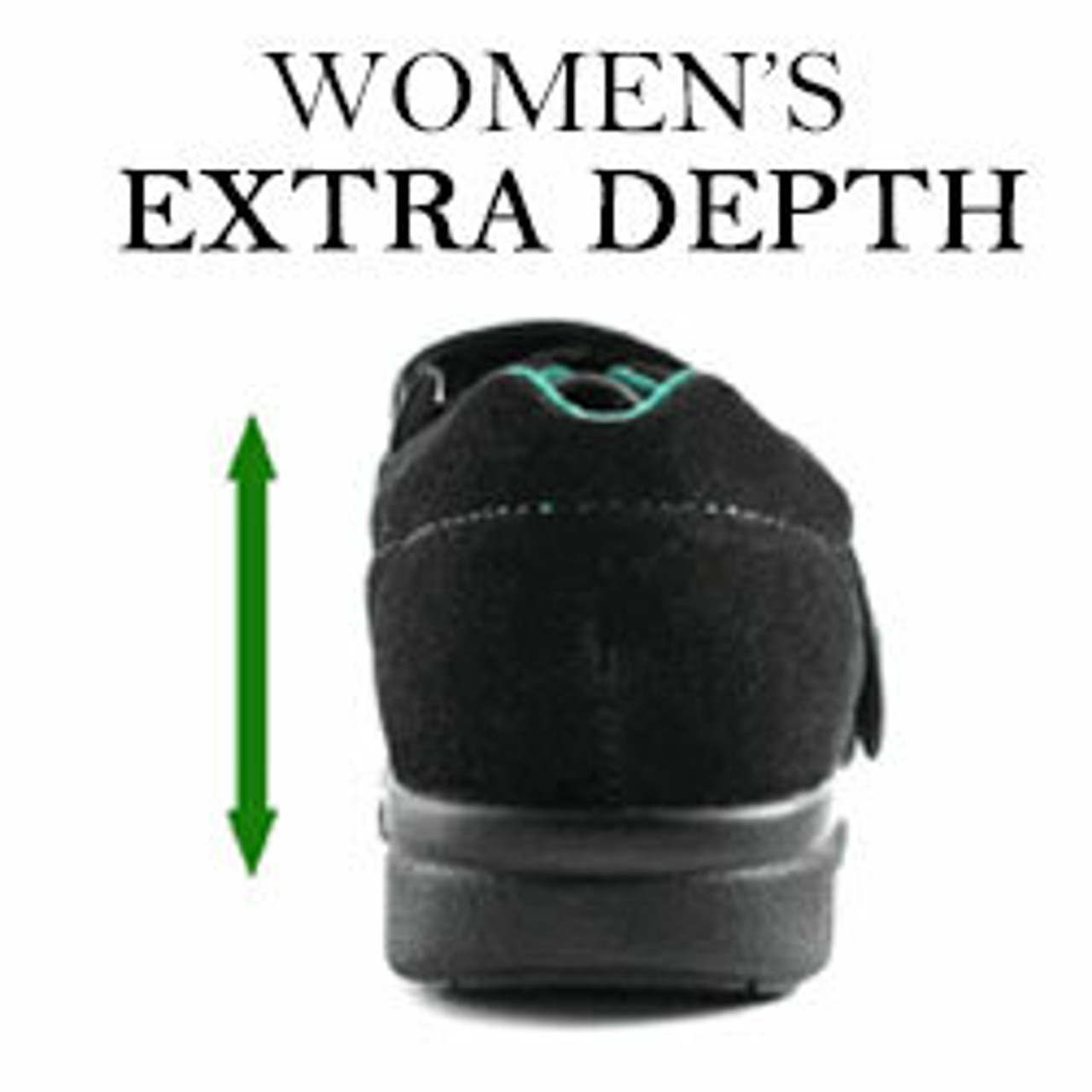 Extra Depth Shoes For Women | Double Depth Shoes